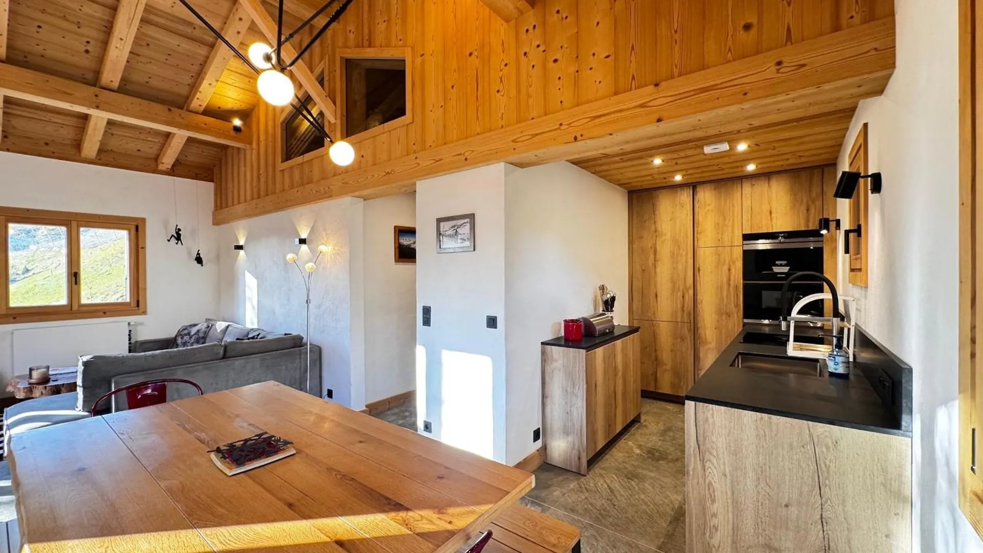 Chalet Close To Megeve And The Ski Slopes Praz-sur-Arly Fransa