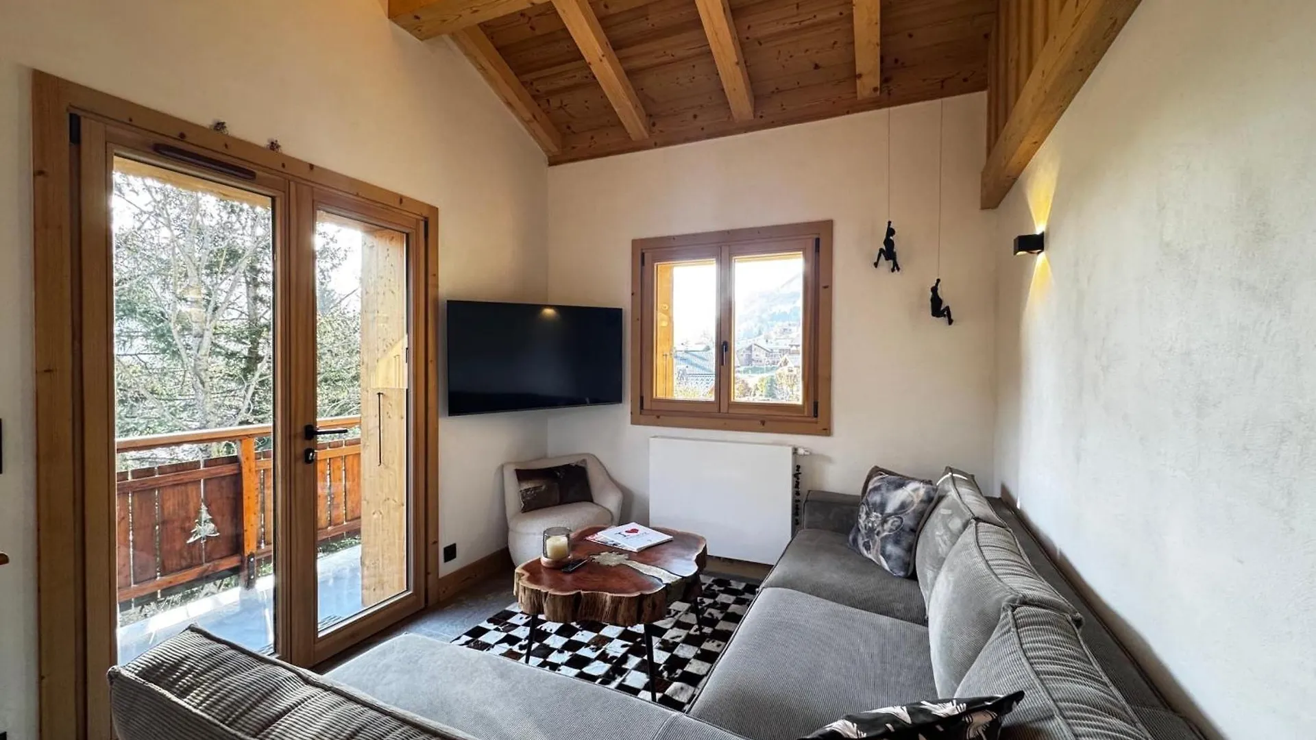 Chalet Close To Megeve And The Ski Slopes Praz-sur-Arly Fransa